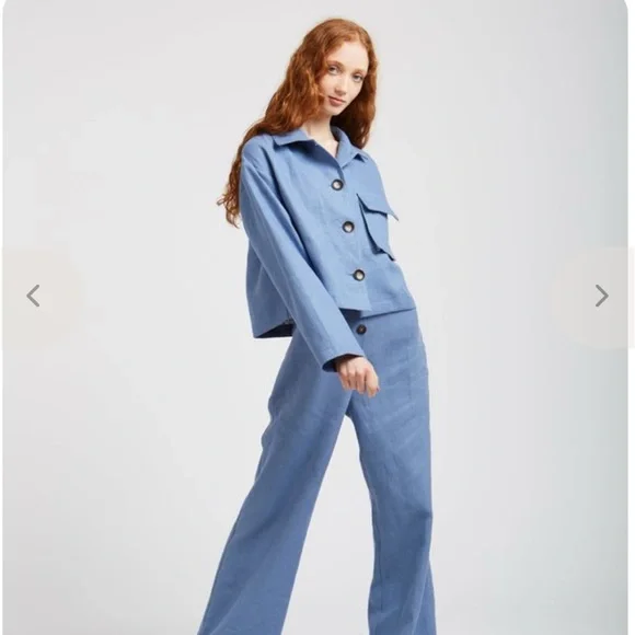 Paloma Wool Apollonia Jacket Soft Blue Size 36/US4 - Picture 8 of 15